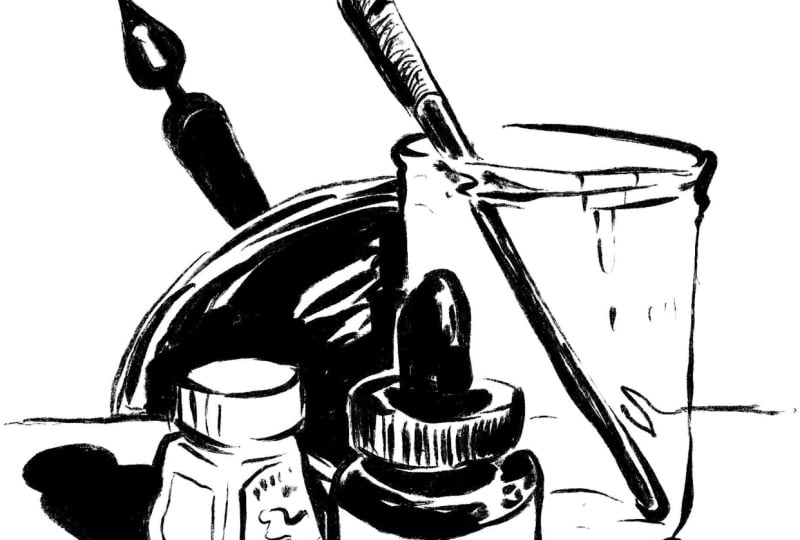 My Pens and Inks