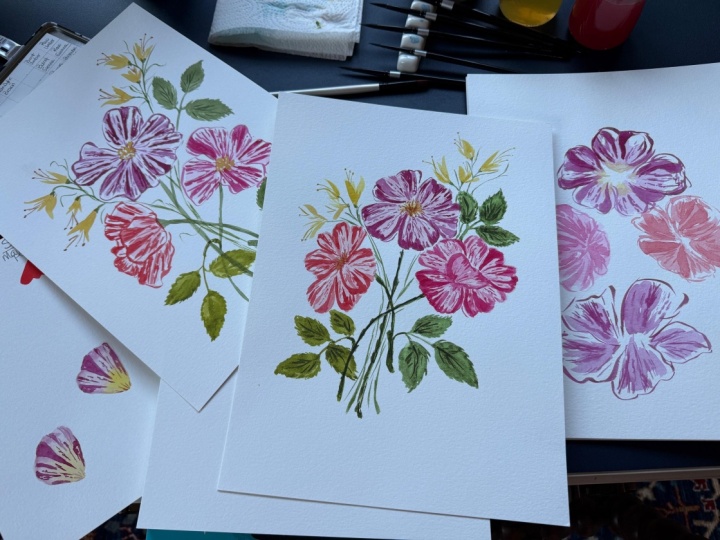 Tiger Roses