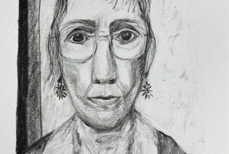 Drawing #30faces30days is helping me feel better