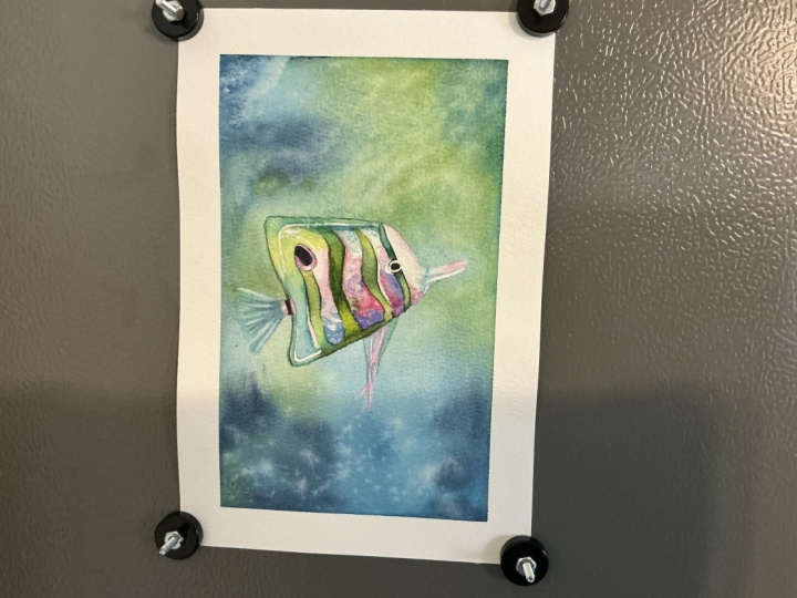 Vibrant Aquatic Art