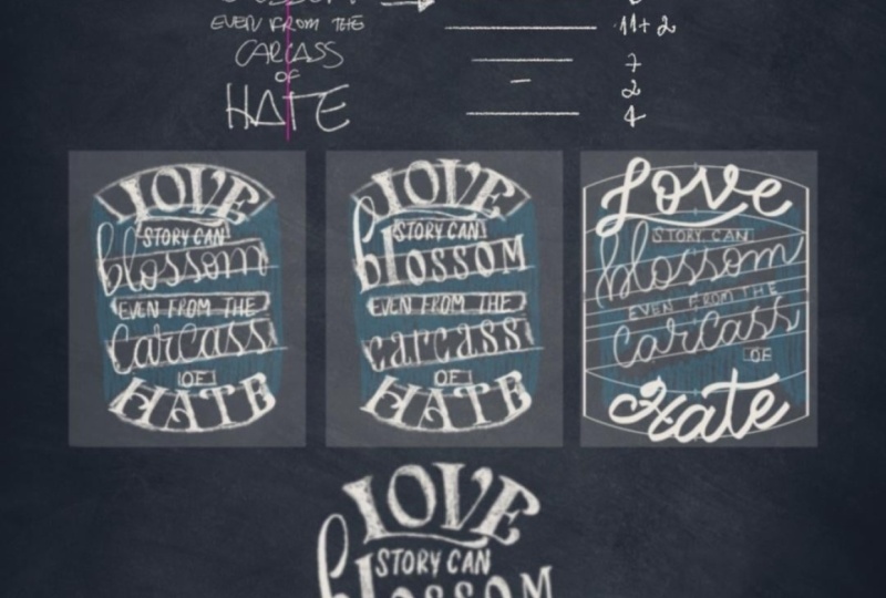 Lettering Composition