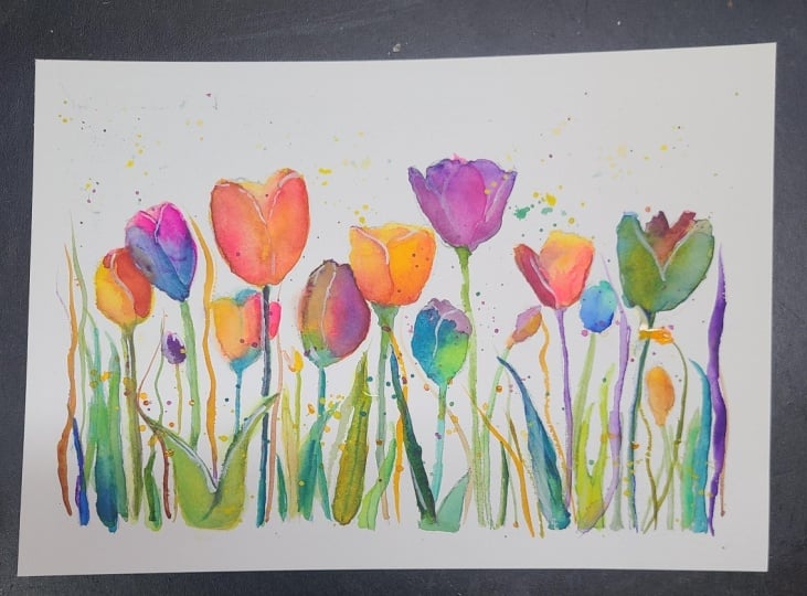 Tulips with Will