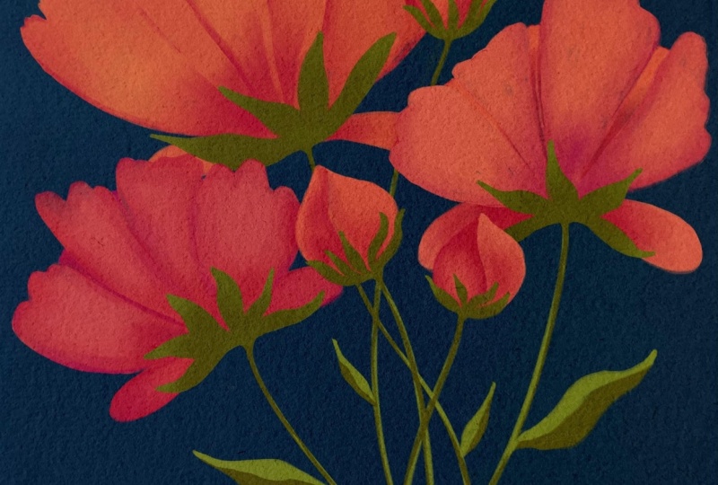Loose & Lush Watercolor Wildflowers