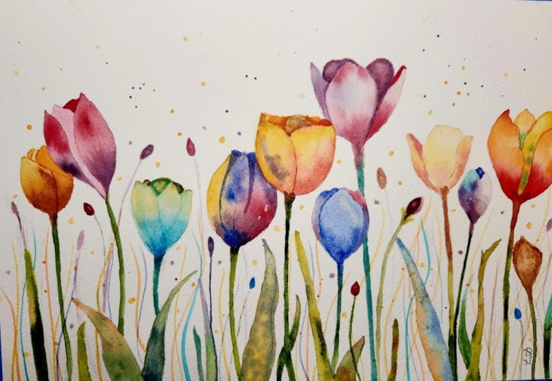 Tulips with Will!