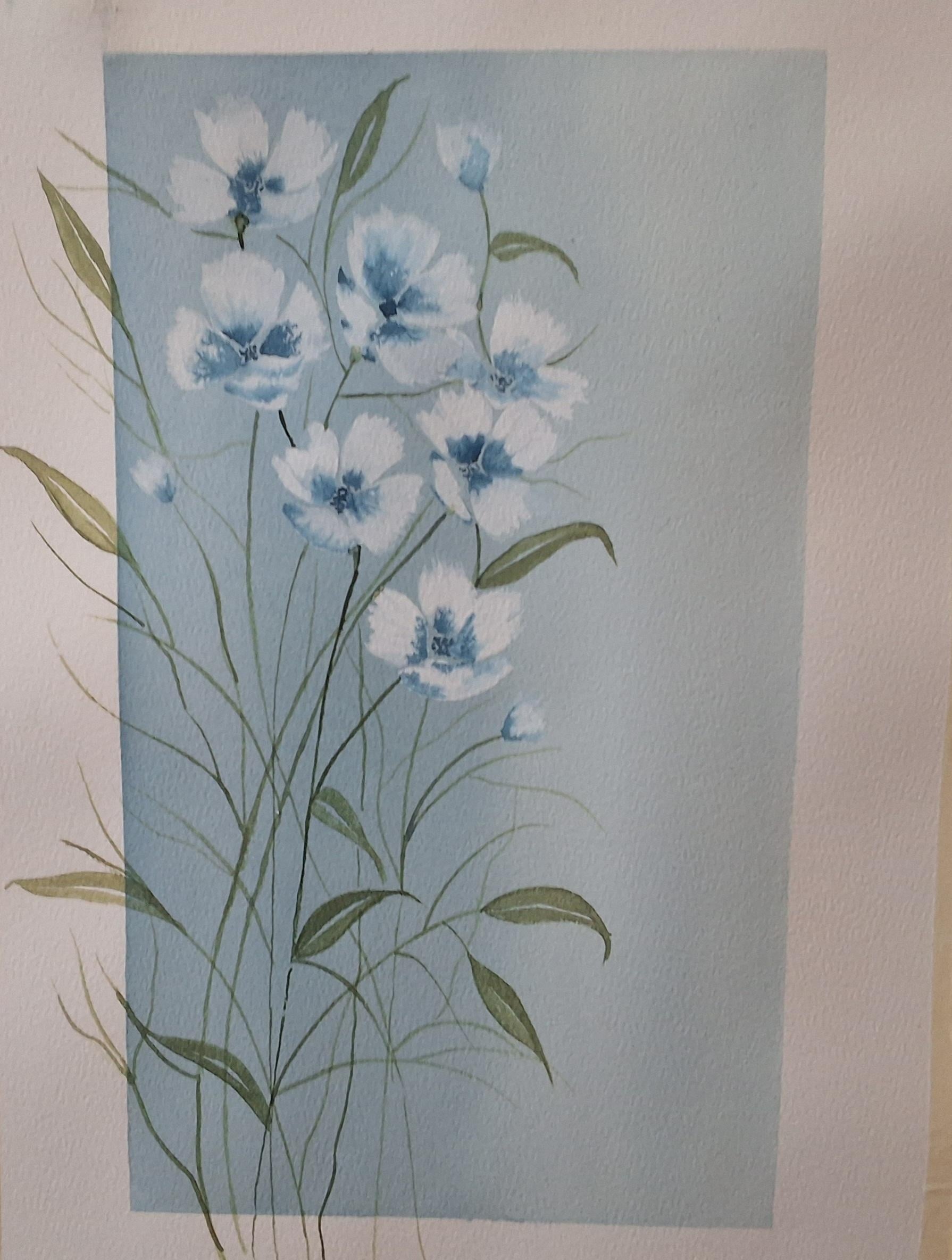 Watercolor and  Gouache - student project