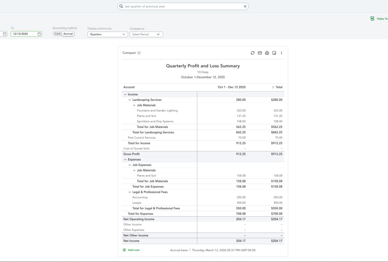 Quickbooks for Entrepeneurs: Learn to us Quickbooks for your business without being an accountant