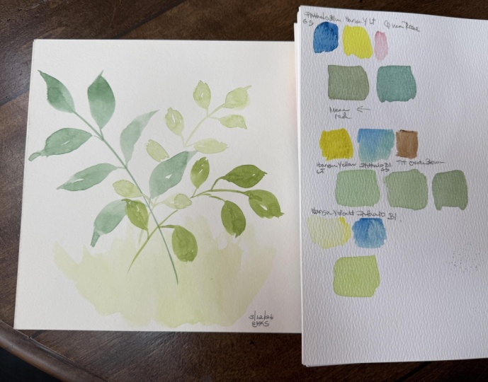 Simple leaf study