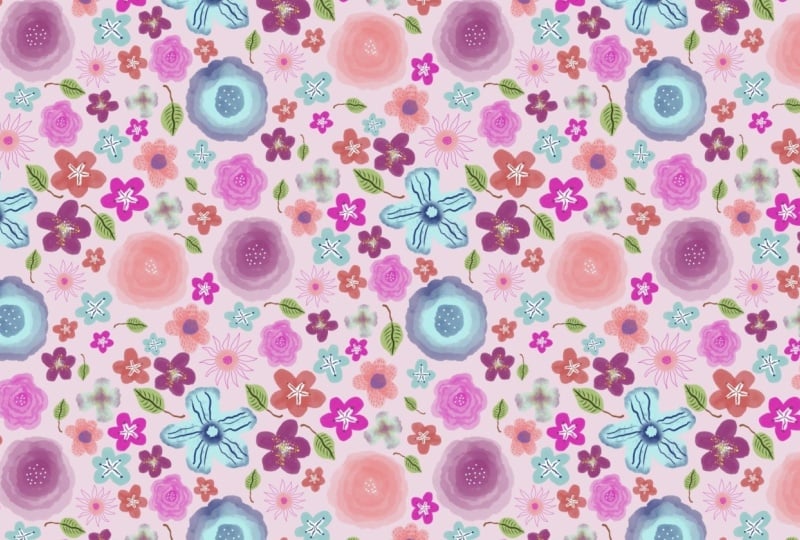 Watercolor florals