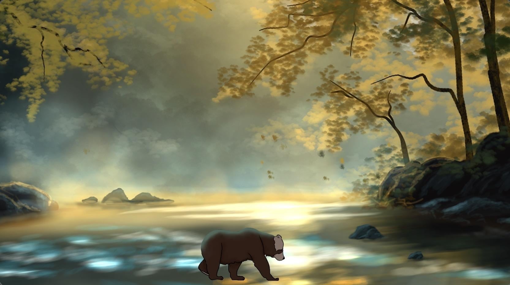 Cat turned Bear! - student project