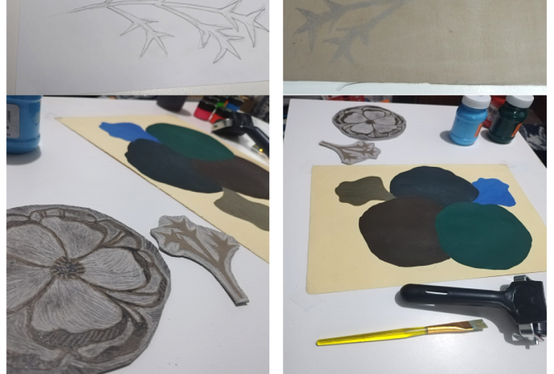 Primera Prueba de Linograbado