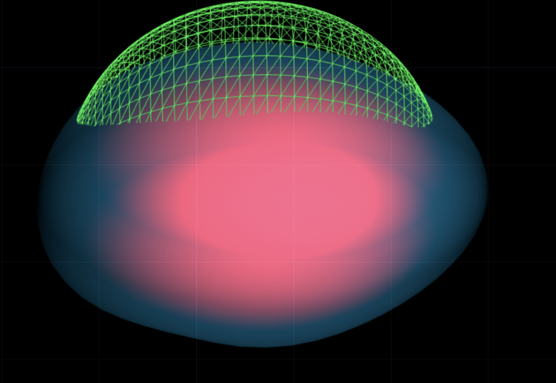 Audioreactive Grid Borealis on Blob