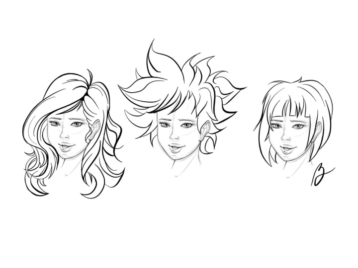 Hair Exercise