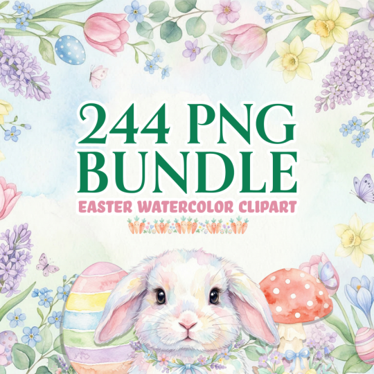 Easter Mega Bundle PNGs (Etsy Shop)