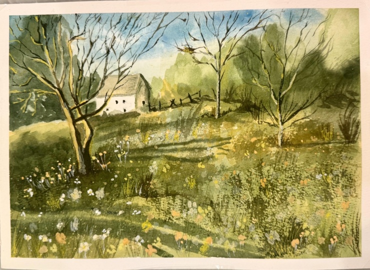 Magical Cottage Scene: Watercolor Landscape Essentials