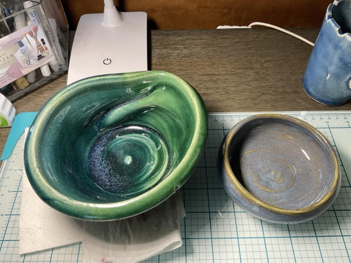 My first thrown pots