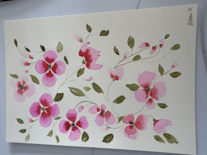 A pretty vine of flowers
