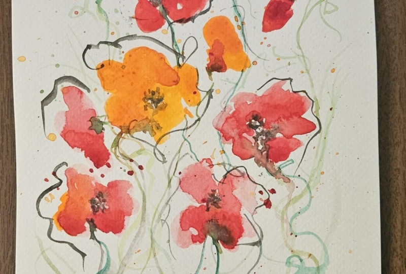 Playful Poppies