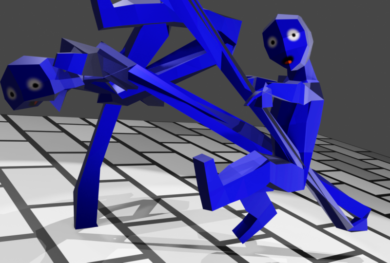 First Blender Rig