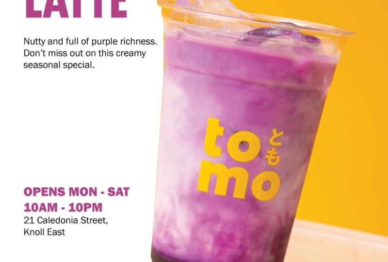 Flyer Project: Ube Latte