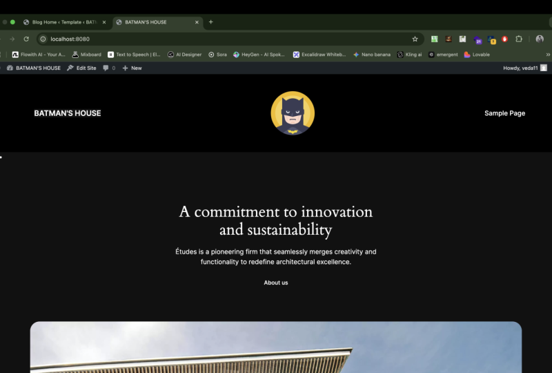 An site for the Batman's House that how he is living and helping the good ones.