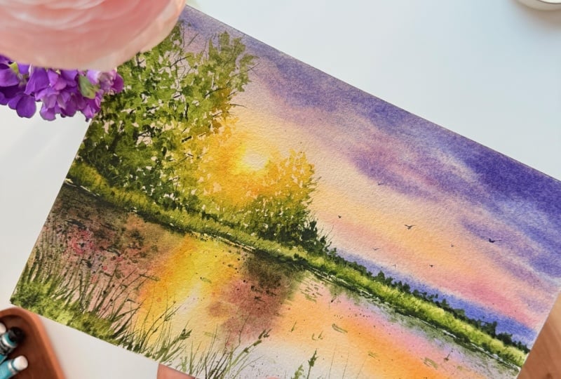Watercolor Landscapes