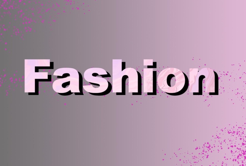 Fashion Schriftzug