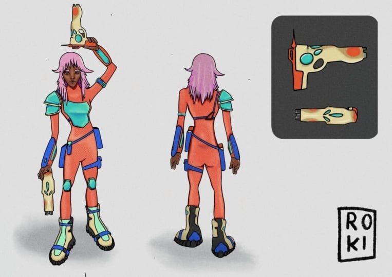 2000's Monster Hunter Girl