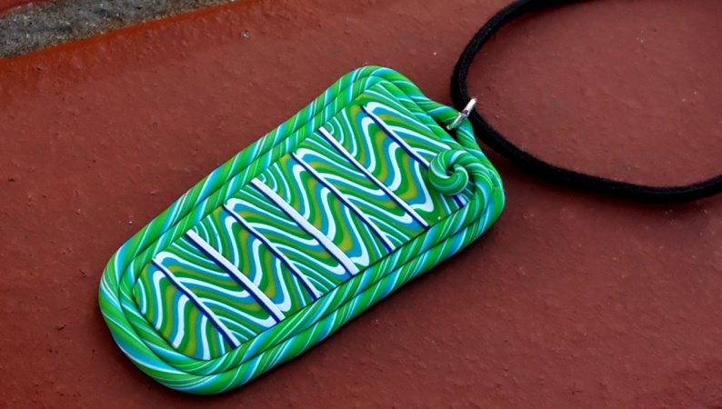 green lines