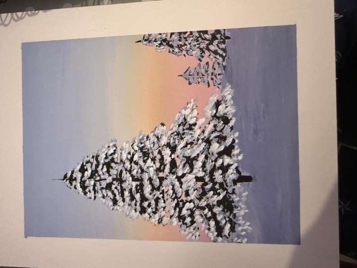 First attempt gouache