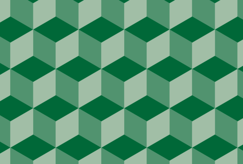 Isometric Cube Pattern