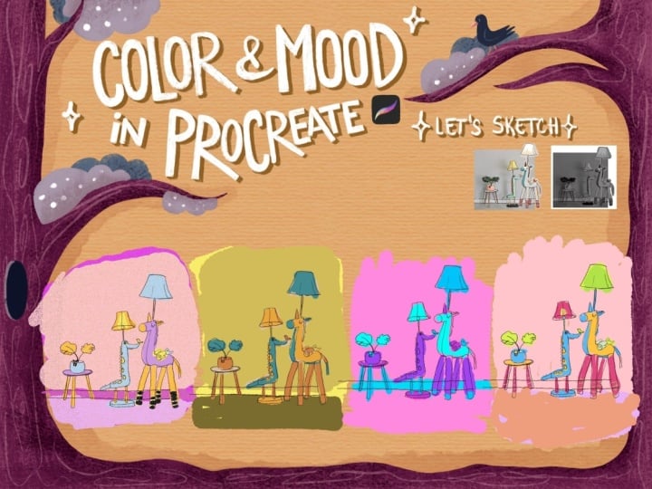Color and mood today(vibrant)