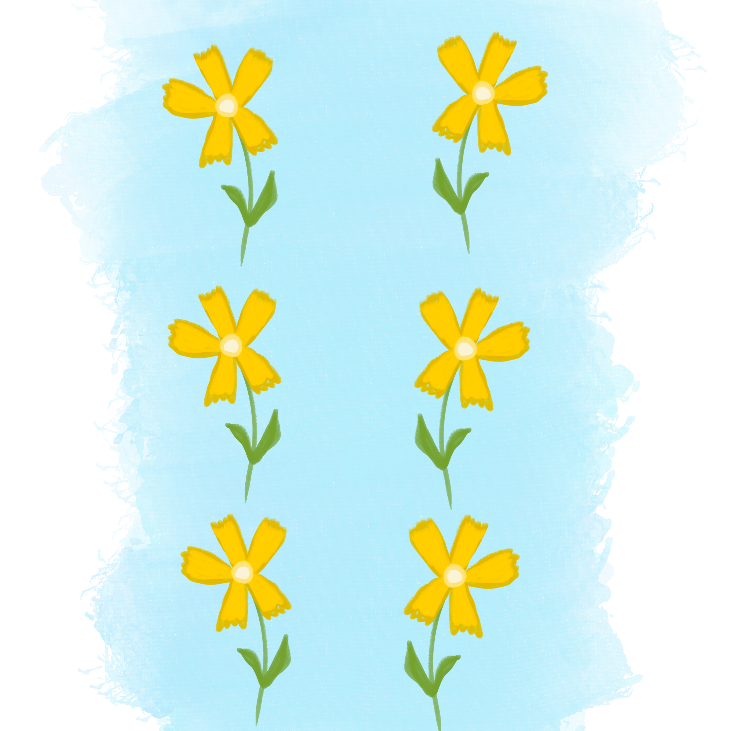 5 minute spring sketch - student project