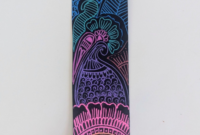 Meditative Rainbow Pattern Doodles
