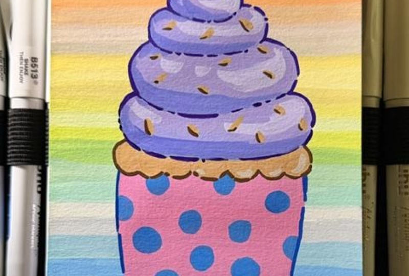 Rainbow Cakes