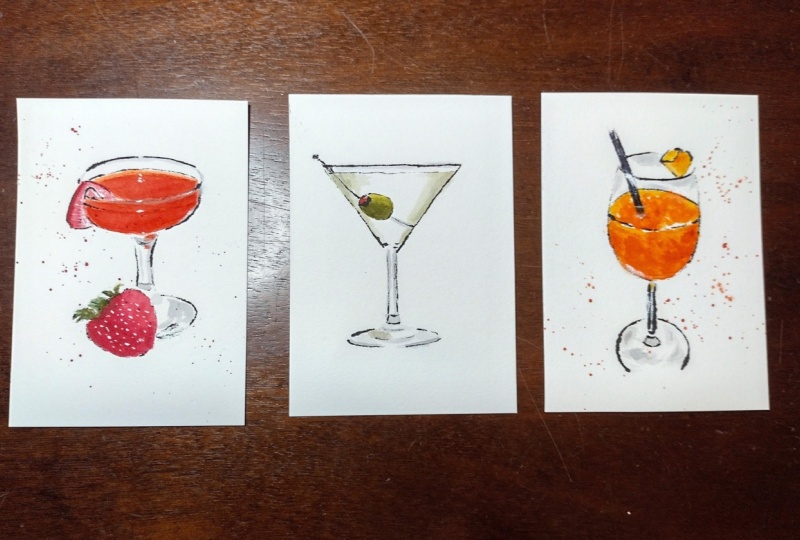 #Three drinks
