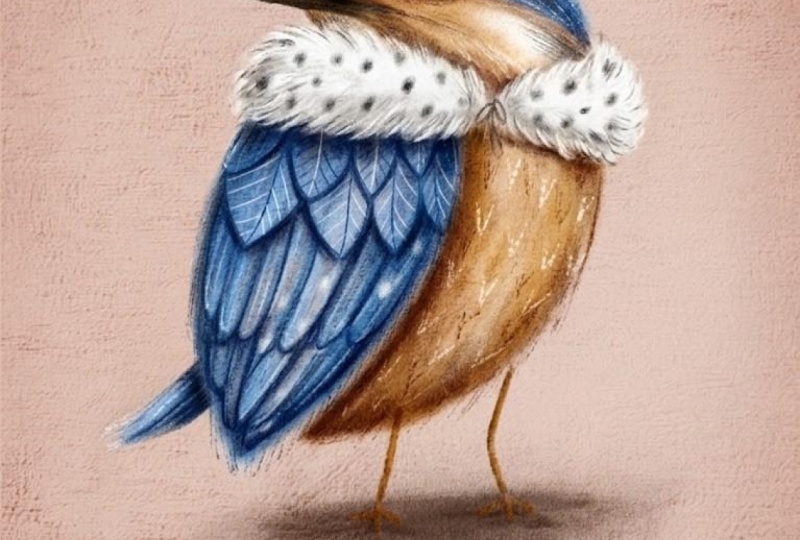 Style and Grace of His Majesty Kingfisher