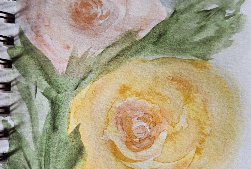Loose floral big brush