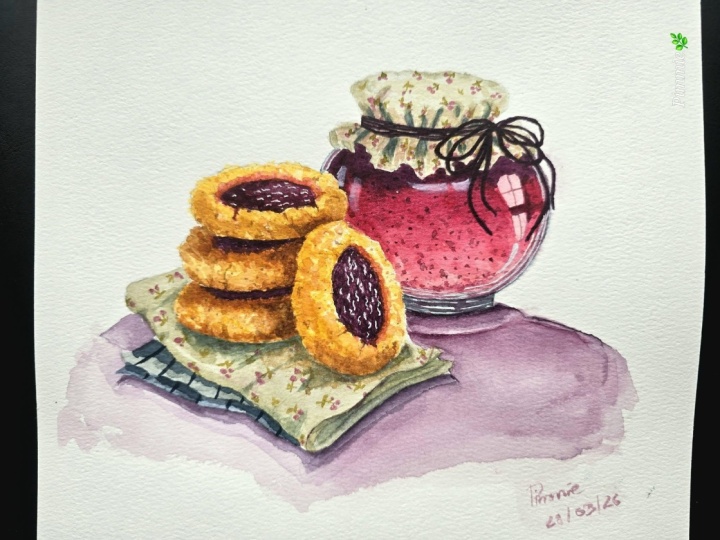 Thumbprint Cookies & Jam
