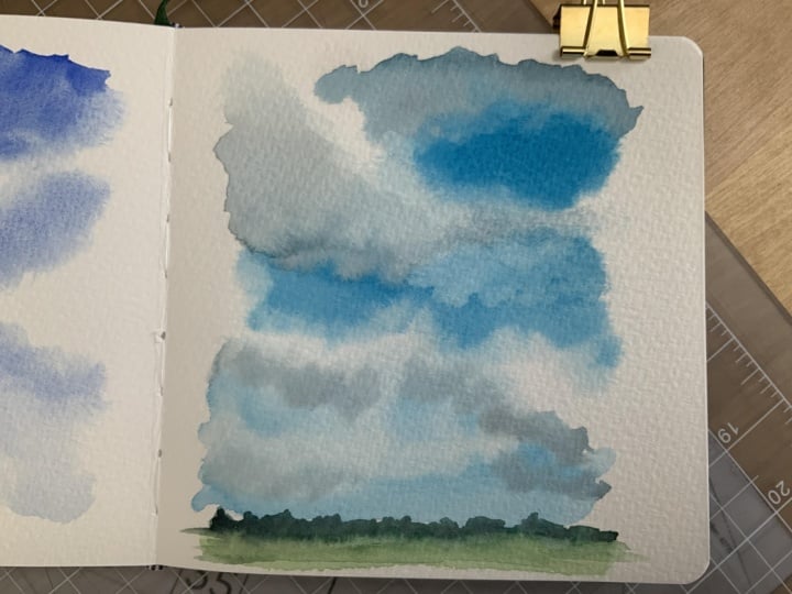 My first sky