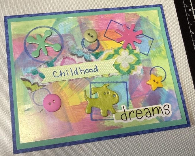 Childhood Dreams collage