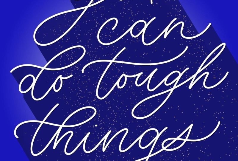 Starry Monoline Calligraphy