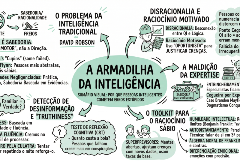 The intellingence trap book in pt/BRA