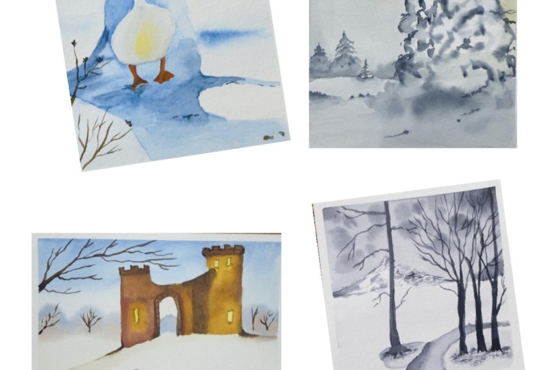 Winter mood board
