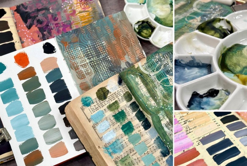 Color Stories: Exploring Color Mixing & Abstract Art with a Limited Palette