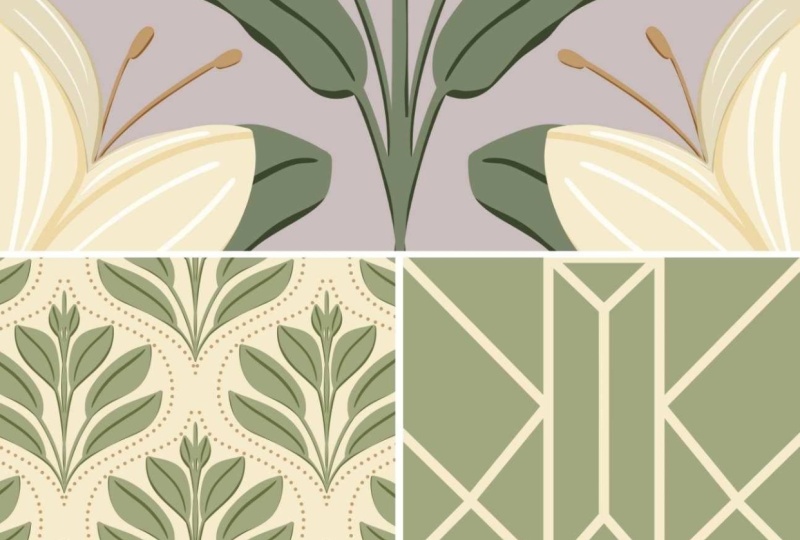 Deco Blooms-Spring Palette