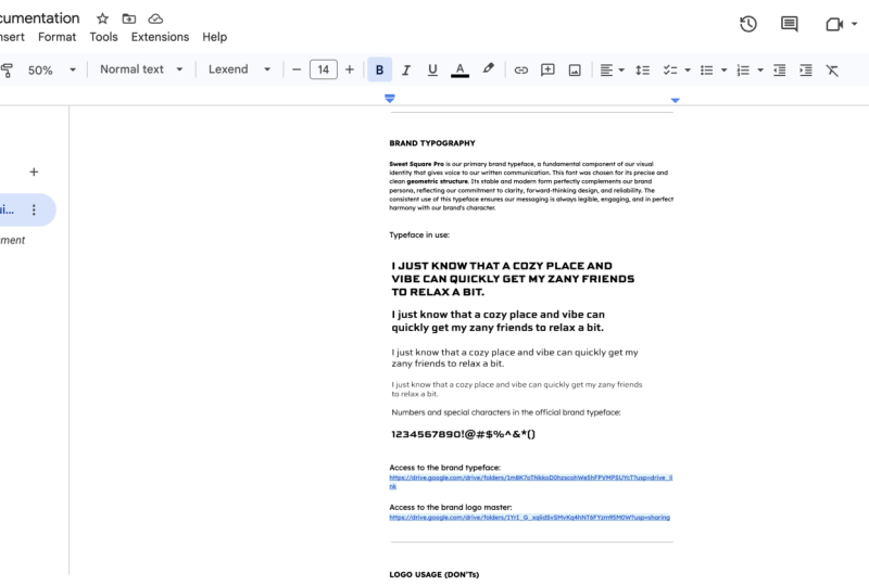 Visual System Guidelines Doc