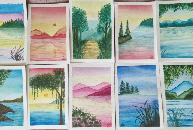 10 paysages vibrants