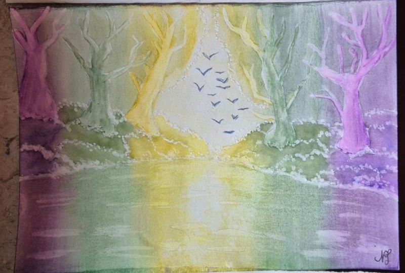 Fantasy Woodlands in Watercolor