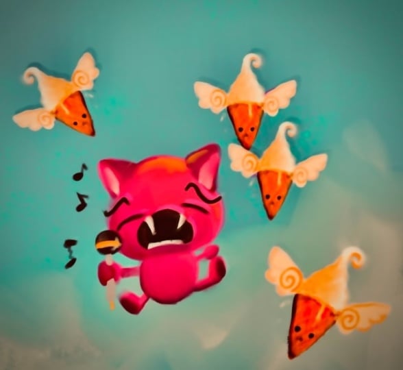 Singing cat