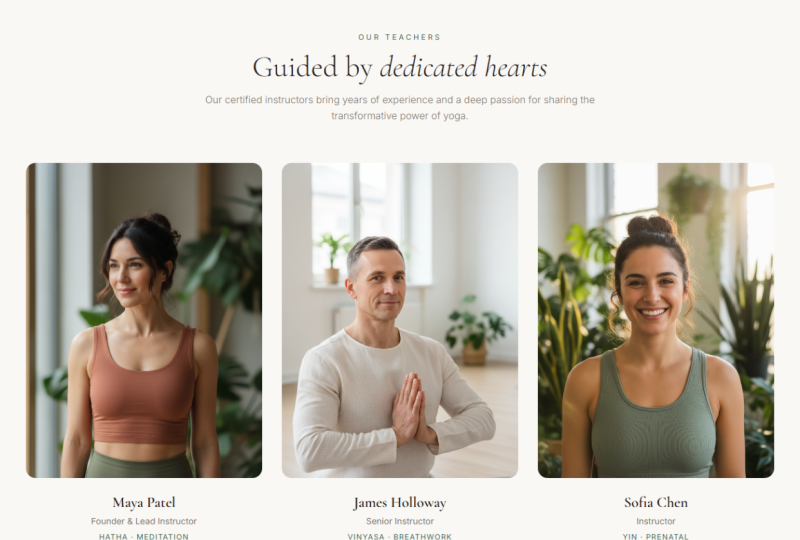 yoga on base44